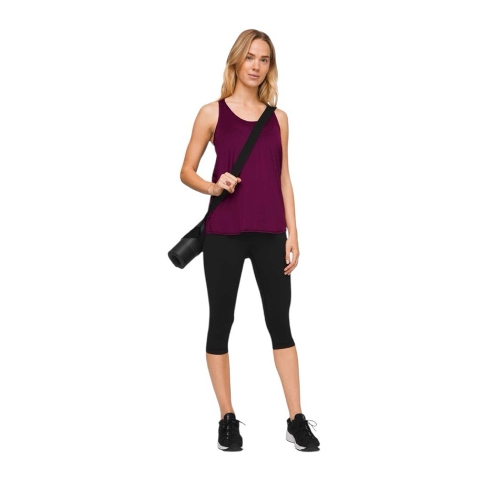 Lululemon Athletica Women's Essential Pleated Marvel Red Purple Tank M/L (8-10) - Picture 5 of 12